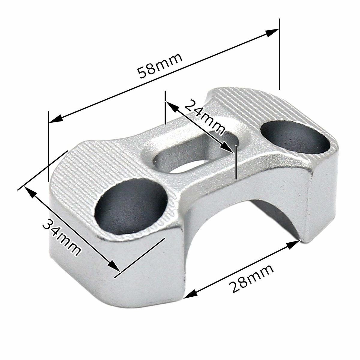 nakira �Х��� �ϥ�ɥ� �ݥ��� �С��饤�������ץ��� �饤���� 22.2mm �� 28.6mm�� �⤵19mm nkr962 (����С�)