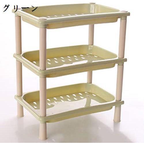 卓上収納ラック 26*18*31.5CM シンク下 収納 収納ラック キッチンラック スリム 収納 ラック 小物 卓上 収納 部屋 省スペース 簡単組立 寝室 調味料 棚 りピング SHOP DAN