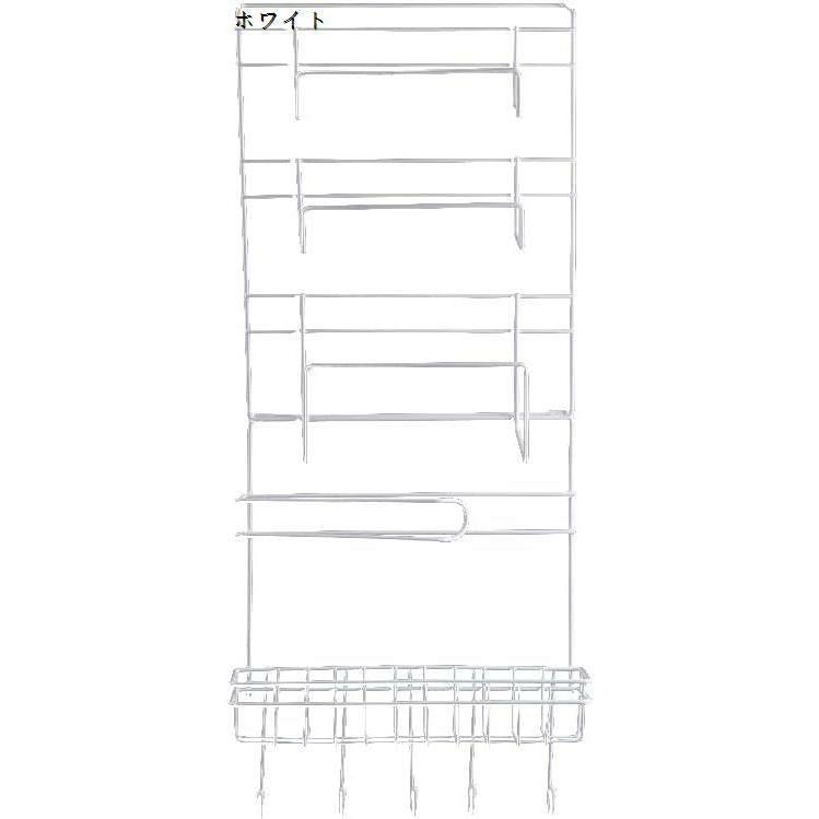 5層 多目的 冷蔵庫壁収納ラック 多層 キッチン整理棚 SHOP DAN