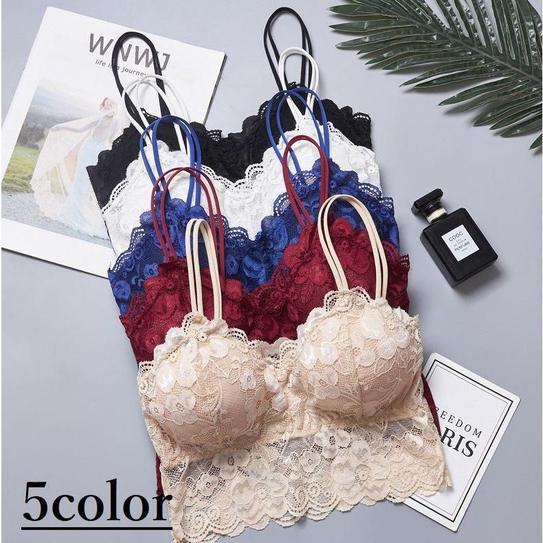 ブラジャー キャミソールブラ ブラキャミソール 花柄 女性用 インナー 下着 レディース ランジェリー シンプル 可愛い 大人 SHOP DAN