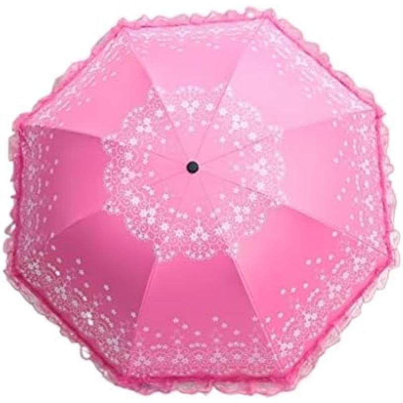 長傘 日傘 おしゃれ 雨傘 手動折りたたみ傘晴れと雨傘保護 Uv 黒コーティング日傘抗 Uv 傘女性のための トラベル傘 雨傘 遮熱加工 SHOP DAN