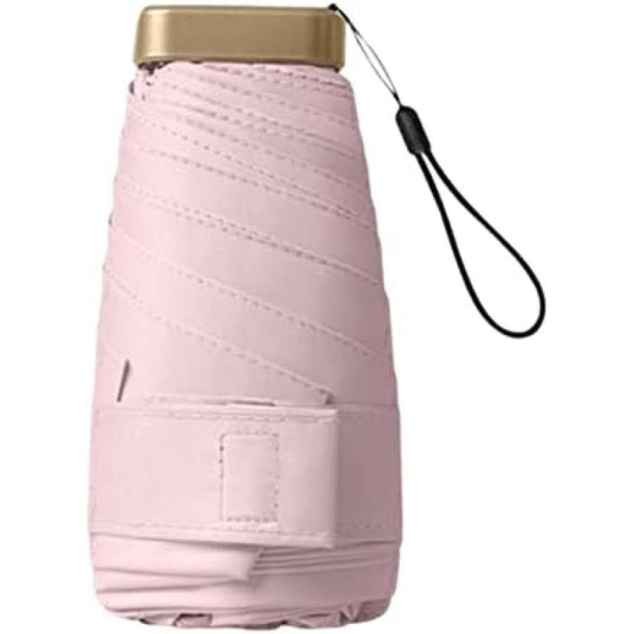 雨のための傘 - 財布用 6 つ折りミニ旅行日傘 | 晴雨両用小型コンパクトUV傘 防風日傘 紫外線99%カット 折りたたみ傘 傘 軽量 SHOP DAN