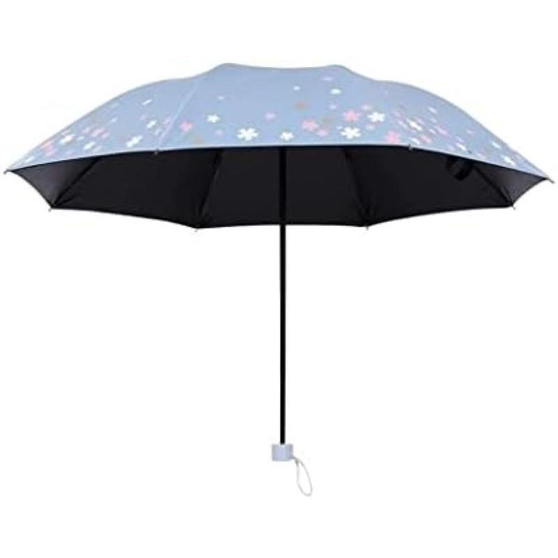 雨傘 強い 日傘 新鮮な花柄の傘 三つ折り傘 太陽と雨 兼用日傘 雨傘 贈り物 折りたたみ傘 携帯しやすい 子供 手動開閉 手動 折り畳み SHOP DAN