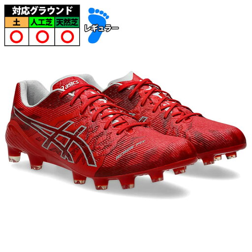アシックス DS LIGHT ACROS 3 asics サッカースパイク 天然芝 人工芝 土 Classic Red/White (1101A070-600) アシックス DS LIGHT ACROS 3 asics サッカースパイク 天然芝 人工芝 土 Classic Red/White (1101A070-600)