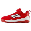 野球 ニューバランス ジュニア トレーニングシューズ 3000 V7 TURF JNR W newbalance NB トレシュー マジックテープ 練習 レッド...