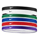 ナイキ ヘッドバンド 6本セット NIKE アクセサリー スポーツ トレーニング (BN2003-475)【夏の必需品】