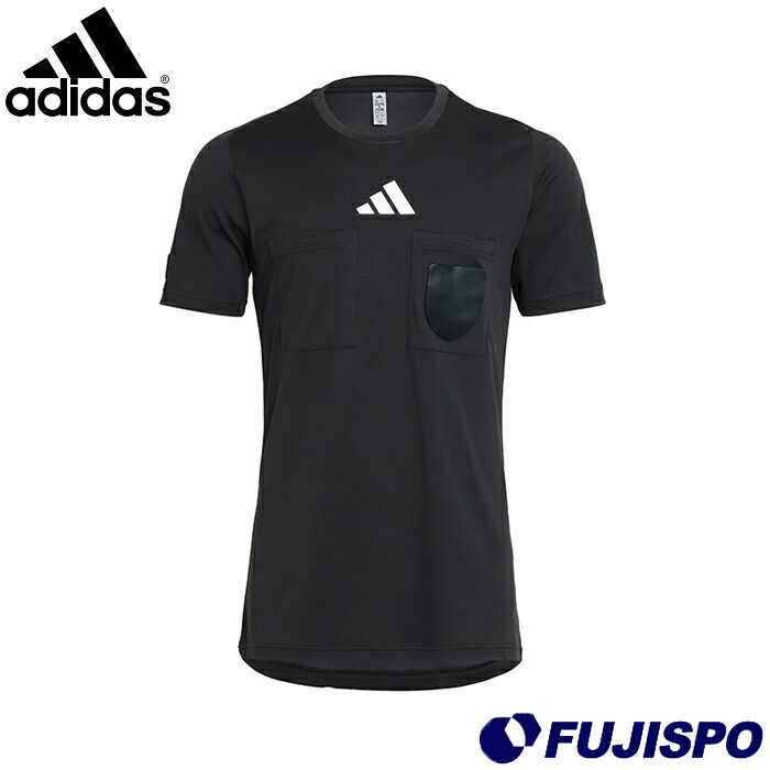 短袖 - アディダス レフェリー 半袖 トップ adidas サッカー フットサル 審判 レフェリーウェア シャツ 接触冷感 吸水速乾 UVカット 遮熱効果 (ODW41)