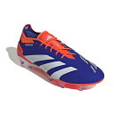 【サイズ交換無料】アディダス プレデター ELITE FG adidas サッカースパイク シューズ 天然芝 ルシッドブルー×フットウェアホワイト×ソーラーレッ...