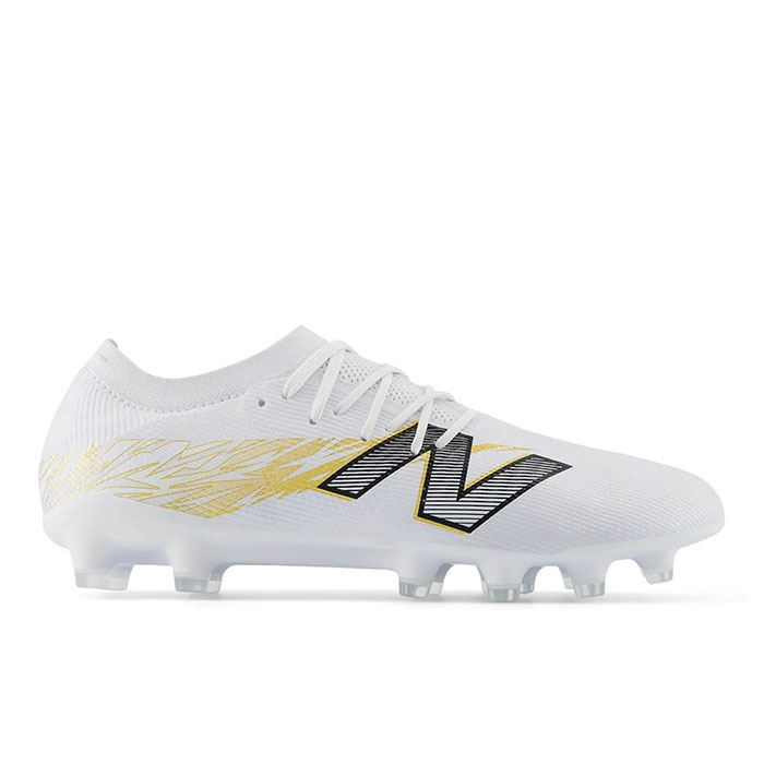 ニューバランス FURON ELITE HG V5 NewBalance サッカースパイク 天然芝 人工芝 土 WHITE (SF1HWG8D)