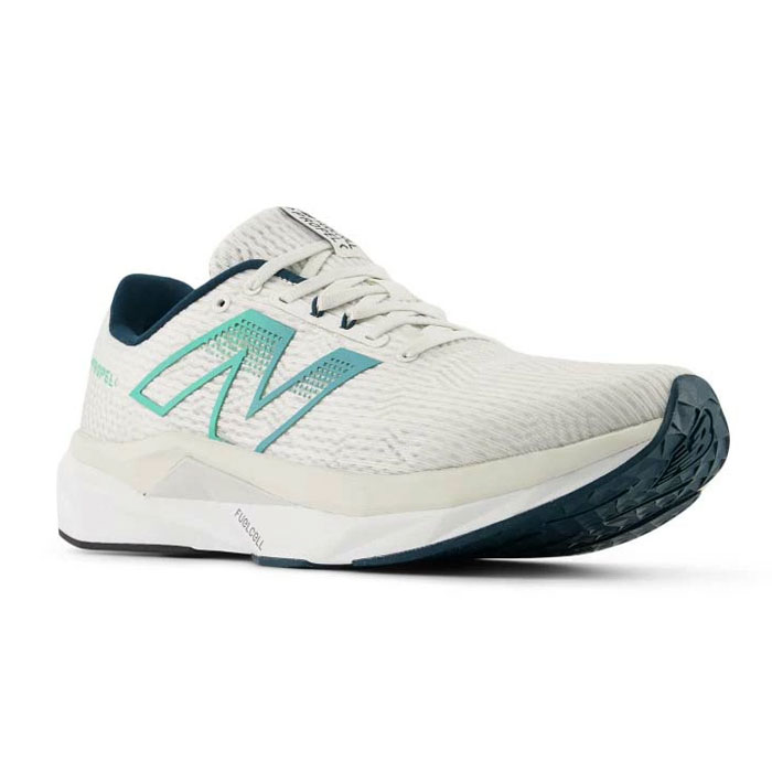 野球 ニューバランス ランニングシューズ FUELCEL PROPEL V5 NewBalance ランシュー 大人 部活 練習 トレーニング WHITE/AQUA (MFCPR1K4D)