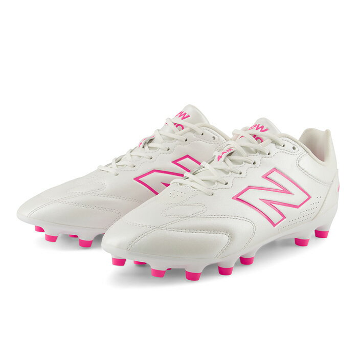 �˥塼�Х�� 442 Team HG/AG V3 NewBalance ���å������ѥ��� ���塼�� �� �͹��� ��� �����ѡ��磻�� WHITE/PINK (...
