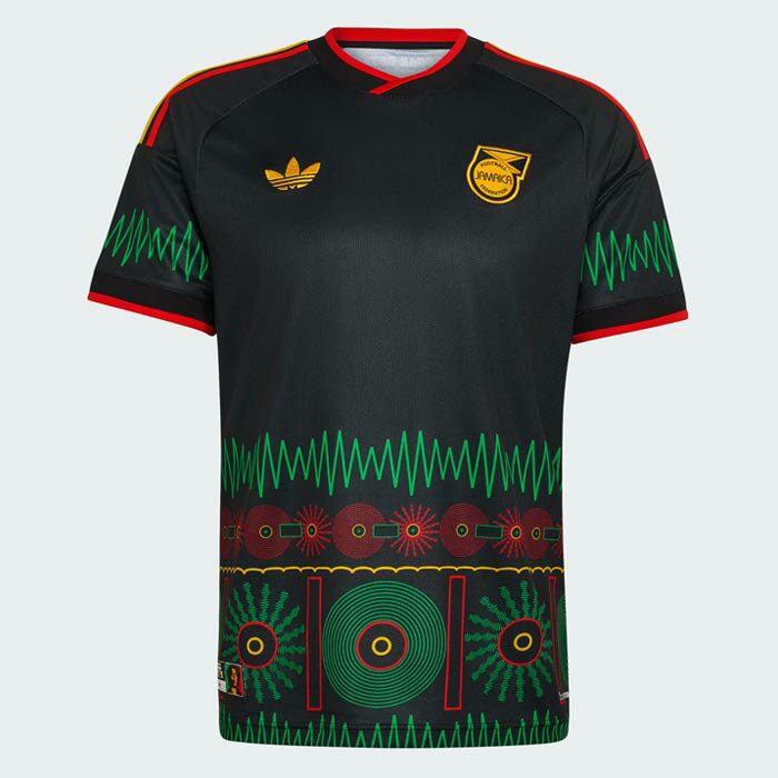 National Teams - アディダス サッカー ジャマイカ代表 26×ボブ・マーリー アウェイ レプリカ ユニフォーム adidas シャツ 半袖 大人 メンズ レディース (E5612)