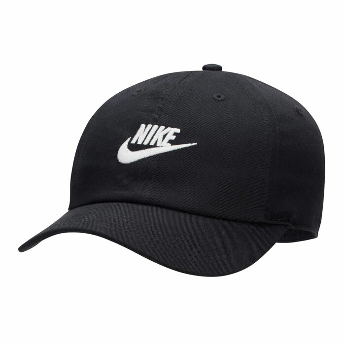 ナイキ クラブ キッズ アンストラクチャード フューチュラ ウォッシュ キャップ NIKE 帽子 熱中症対策 日除け 紫外線防止 スポーツ カジュアル ジュニア 子供 (FB5063-010)