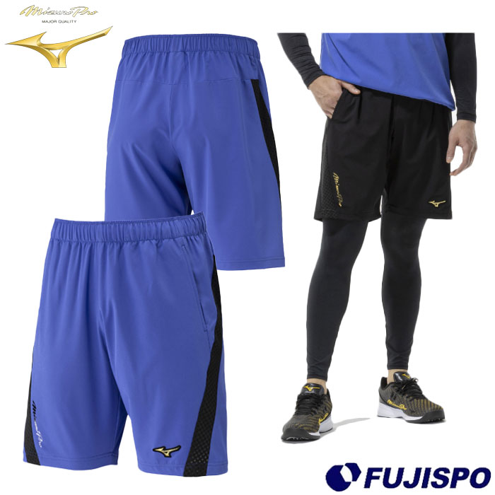 乐天商城 - 野球 ミズノ トレーニングハーフパンツ mizuno ウェア ミズノプロ スポーツ トレーニング 大人 メンズ ショートパンツ (12JFDJ76)