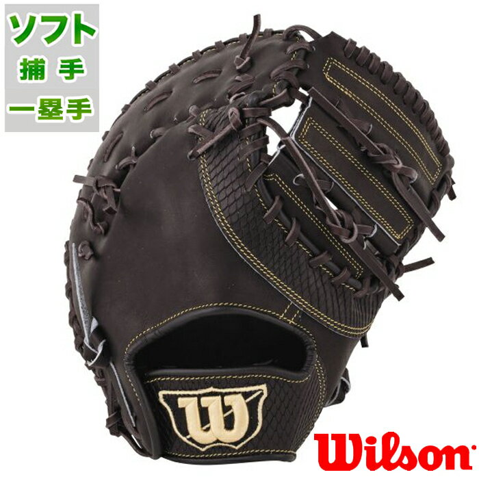 ソフトボール 捕手 一塁手 兼用 ミット The Wannabe Hero ウィルソン(Wilson) 【野球・ソフト】　キャッチャー ファースト グローブ 右投げ (WTASWR7LZ-90)