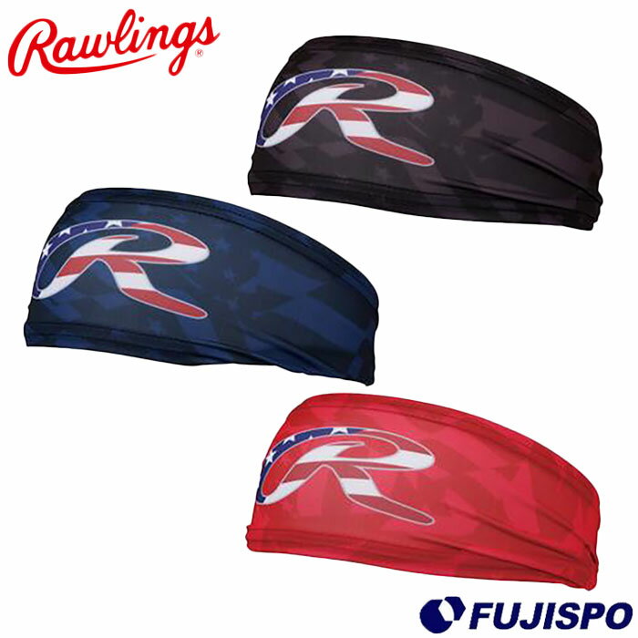 乐天商城 - 野球 ローリングス ヘッドバンド Rawlings アクセサリ スポーツ トレーニング ヘアバンド (EAC16S02)