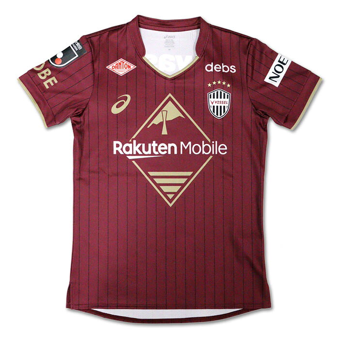 アシックス ヴィッセル神戸 2026-27 ホーム レプリカユニフォーム asics サッカー レプリカ シャツ 半袖 大人 クラブチーム Jリーグ (2103A127-601)