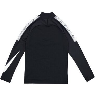 YTH SQUAD L/S ドリル トップ (859292-010)ナイキ(NIKE) ジャージシャツ ジャージトップ トレーニングシャツ 裏地付き