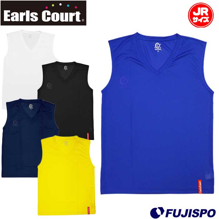 アールズコート Jr. シンプル ノースリシャツ Earls court ジュニア ノースリーブ インナーシャツ ゆるインナー (ECJ-NS002)