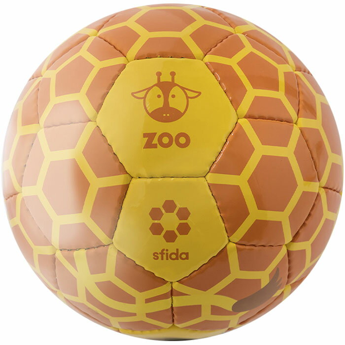FOOTBALL ZOO アニマルボール キリン スフィーダ sfida (BSF-ZOO06-16) サッカーボール ミニボール 1号球 動物 キッズ 幼児用 16(キリン)ネット通販 サッカー 用品 セール