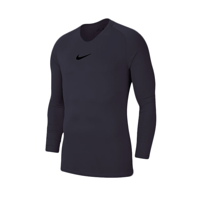 ナイキ DRI-FIT パーク ファーストレイヤー ロングスリーブ シャツ NIKE 【サッカー・フットサル】 ウェア インナー　長袖　トレーニング　ゆったりフィット　ロングTシャツ　オールシーズン　スポーツウェア (AV2609-451)