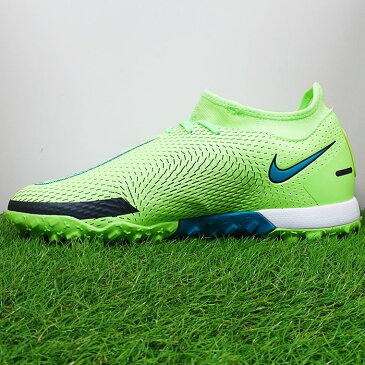 ナイキ ファントム GT アカデミー DF TF NIKE 【サッカー・フットサル】 シューズ トレーニングシューズ トレシュー ダイナミックフィット ライムグロー×アクアマリン×オフノアール (CW6666-303)