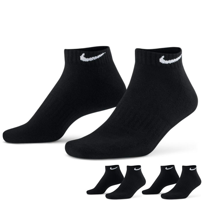 ナイキ エブリデイ クッションド トレーニング ロー ソックス 3足組 NIKE 【サッカー・フットサル】 アクセサリ 靴下 カジュアル スポーツ メンズ レデ...