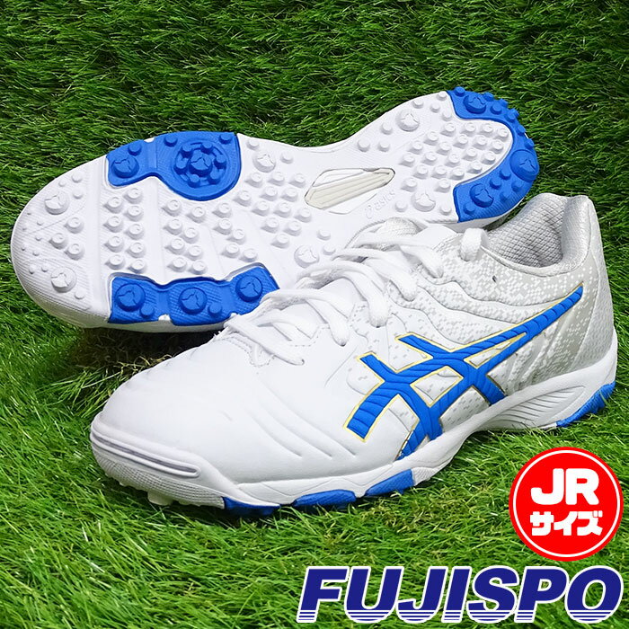 アシックス ULTREZZA 2 JR GS TF / ウルトレッツァ 2 ジュニア GS TF asics 【サッカー・フットサル】 シューズ ジュニア　トレーニングシューズ　トレシュー　子供用　キッズ　ターフ ホワイト×エレクトリックブルー (1104A040-101)【as2107】