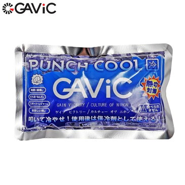 ガビック パンチクール (瞬間冷却材) GAViC 【サッカー・フットサル】 アクセサリ 氷嚢 アイスノン 保冷剤 スポーツ レジャー ドライブ 発熱 頭痛 歯痛 ねんざ 仕事 勉強 (GC1318) 【熱中症対策】