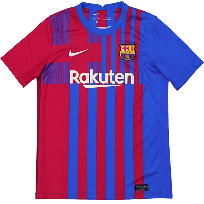 ナイキ YTH FCバルセロナ 2021-2022 ホーム スタジアム 半袖 レプリカユニフォーム 10. MESSI NIKE 【サッカー・フットサル】 ウェア ジュニア キッズ 子供 Jr クラブチーム オフィシャル FCB (CV8222-MESSI)バーゲン サッカー 用品 セール