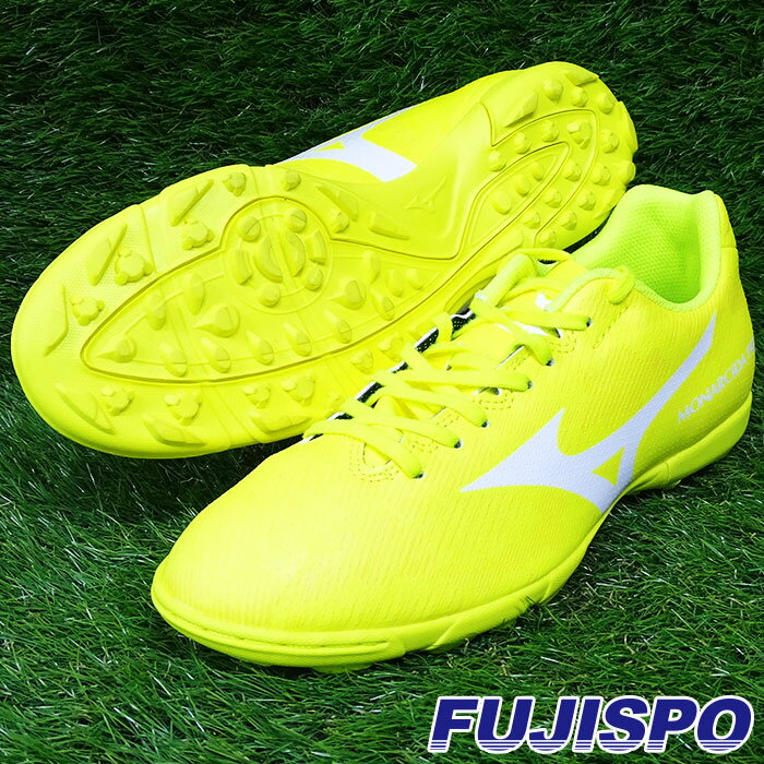 ミズノ モナルシーダ NEO SALA CLUB TF mizuno 【サッカー・フットサル】 シューズ トレーニングシューズ トレシュー メンズ 大人 ワイド 人工芝 ターフ monalcida ネオ サラ プロ イエロー×ホワイト (Q1GB212301)バーゲン サッカー 用品 セール