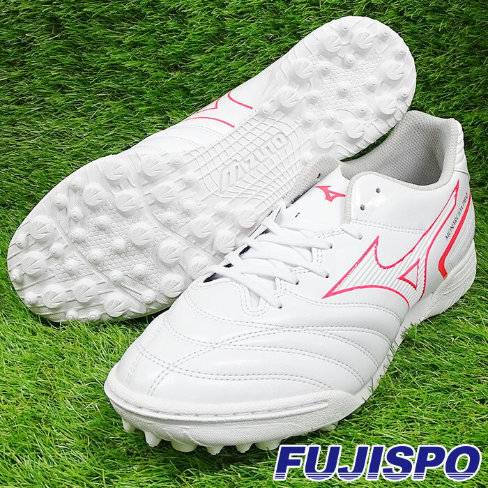 ミズノ モナルシーダ NEO II SW AS mizuno 【サッカー・フットサル】 シューズ トレーニングシューズ トレシュー 大人 メンズ ユニセックス 人工芝 ターフ スーパーワイド MONARCIDA ネオ 2 ホワイト×ピンク (P1GD222464)【mm2202】