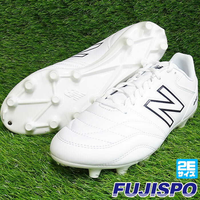 ニューバランス 442 ACADEMY HG WT2 2E New Balance 【サッカー・フットサル】 シューズ サッカースパイク 大人 メンズ 人工芝 土 ヨンヨンニ ホワイト (MS43HWT22E)