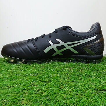 9月8日発売予定 アシックス DSライト AG asics 【サッカー・フットサル】 シューズ サッカースパイク 大人 メンズ 人工芝専用 DS LIGHT ブラック×ピュアシルバー (1103A077-001)