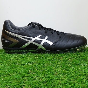9月8日発売予定 アシックス DSライト AG asics 【サッカー・フットサル】 シューズ サッカースパイク 大人 メンズ 人工芝専用 DS LIGHT ブラック×ピュアシルバー (1103A077-001)
