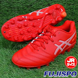 アシックス DSライト JR GS asics 【サッカー・フットサル】 シューズ ジュニア サッカースパイク キッズ 子供 天然芝 人工芝 土 DS LIGHT クラシックレッド×ホワイト (1104A046-600)