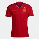アディダス スペイン代表 2022 ホーム レプリカ ユニフォーム adidas 【サッカー・フットサル】 ウェア メンズ 大人 半袖 シャツ (QA253) ...