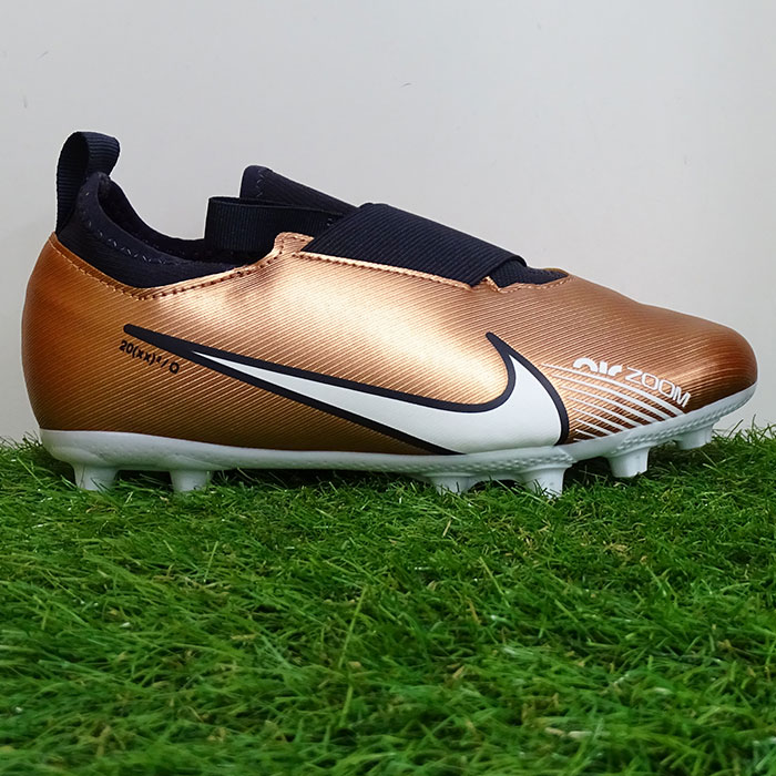ナイキ ジュニア ズーム マーキュリアル ヴェイパー 15 アカデミー HG NIKE 【サッカー・フットサル】 シューズ ジュニア サッカースパイク 子供 キッズ Jr 天然芝 土 ハードグラウンド Mercurial メタリックコッパー×メタリックコッパー (DR6045-810)格安セール サッカー 用品 セール