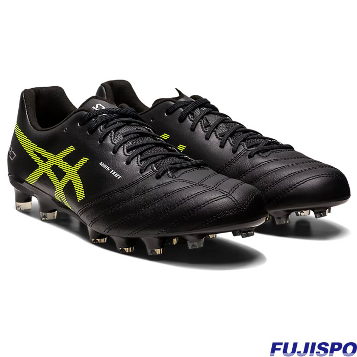 アシックス DSライト X-FLY PRO asics 【サッカー・フットサル】 シューズ サッカースパイク メンズ 天然芝 人工芝 土グラウンド DS LIGHT X-FLY PRO ブラック×セーフティーイエロー (1101A025-005)