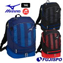 ミズノ ジュニア バックパック 16L MIZUNO 【サッカー・フットサル】 バッグ リュックサック ボール収納 シューズ収納 かばん Jr キッズ 子供 (P3JD3001)