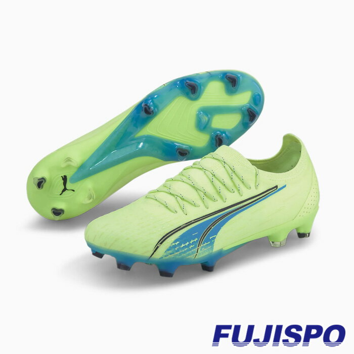 プーマ ウルトラ アルティメット FG/AG (ロングパイル) puma 【サッカー・フットサル】 シューズ サッカースパイク 大人 メンズ 天然芝 人工芝 ロングパイル ultra フィジーライト×パリジャンナイト (106868-01)[pu2207]