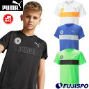 プーマ キッズ ボーイズ ACTIVE SPORTS ポリ グラフィック 半袖 Tシャツ puma 【サッカー・フットサル】 ウェア プラクティスシャツ プラシャツ 半袖 ジュニア キッズ 子供 Jr (675822)【ゆうパケット発送※お届けまでに1週間程かかる場合があります】