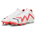 【アウトレット】プーマ フューチャー アルティメット FG/AG PUMA 【サッカー・フットサル】 シューズ サッカースパイク 大人 メンズ 天然芝 人工芝 プーマホワイト (10735501)