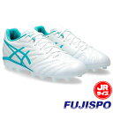 ◇ULTREZZA 3 サッカースパイク 天然芝 人工芝 土 Jr キッズメーカー：アシックス (asics)品名：ウルトレッツア 3 ジュニア GS品番：1104A048-100■アッパー 人工皮革(合成皮革)■アウトソール 合成底(ウレタン)■カラー ホワイト×ラグーン■その他仕様 インナーソール素材: 合成樹脂/取替式■対応グラウンド 天然芝、人工芝、土グラウンド■生産国 ベトナム製2023年8月発売一瞬で相手を華麗にかわすTURN Motion ULTREZZA 3のジュニアモデルULTREZZA 3と連動したデザインを採用。足首周りをULTREZZA CLUB 3と同様の起毛調のメッシュにすることにより、やわらかいフィット感を提供。下方向に向いた起毛により、かかとをやわらかくホールドし、ずれにくい。アウターソールは前足部のX GUIDANCE によりさまざまな動きでも屈曲しやすい。母趾球直下のマルチスタッドが母趾球を基点としたさまざまな方向への蹴り出しをサポート。ジュニア独自機能のHG10mmも採用キーワード: アシックス サッカースパイク 天然芝 人工芝 土 ジュニア Jr キッズ当店は実店舗と在庫を共用しております。在庫更新のタイムラグの為に販売できない可能性があります。万が一、店頭・メーカーともに在庫切れの際はご容赦下さいませ。