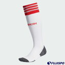 アディダス FCバイエルン 23/24 ホームソックス adidas 【サッカー・フットサル】 アクセサリ 靴下 ソックス ひざ丈 レプリカ サッカーストッキン...