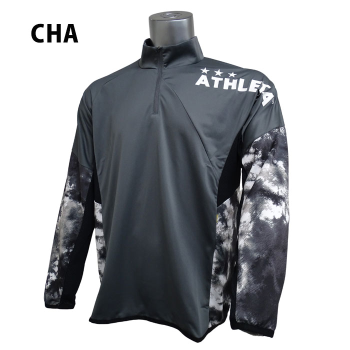 アスレタ ハーフZIP トレーニング ジャージ ATHLETA 【サッカー・フットサル】 ウェア 長袖 トレーニングウェア メンズ 大人 (SP229)