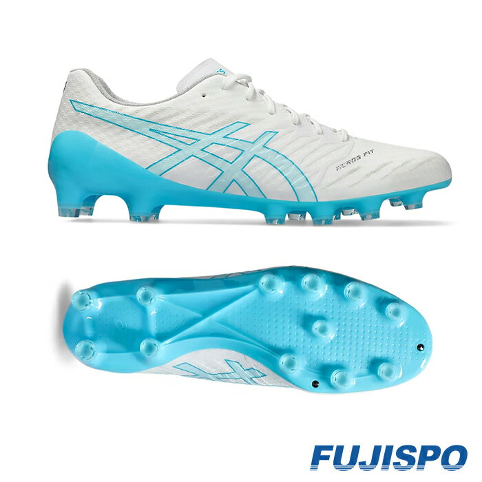 ◇asics アシックス サッカースパイク 大人 メンズ 人工芝 天然芝メーカー：アシックス (asics)品名：DS LIGHT ACROS 2品番：1101A046-103■アッパー 合成樹脂■アウトソール 合成底（ナイロン）・合成底（ウレタン）■ミッドソール 合成樹脂/取替式■ワイズ STANDARD■カラー White/Aquarium■対応グラウンド 土・天然芝・人工芝■生産国 Vietnamさまざまな局面でフィット性とホールド性を発揮するACROSFITがより柔らかくアップデー トソールと一体型の外付けヒールカウンターを採用し、安定性を提供。キーワード: asics アシックス サッカースパイク 大人 メンズ 人工芝 天然芝当店は実店舗と在庫を共用しております。在庫更新のタイムラグの為に販売できない可能性があります。万が一、店頭・メーカーともに在庫切れの際はご容赦下さいませ。