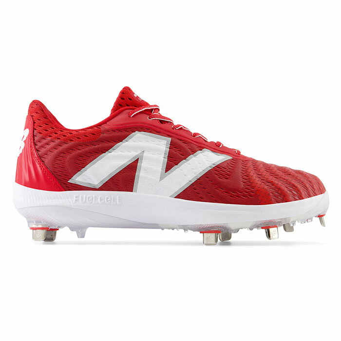 野球 ニューバランス NEW BALANCE スパイク 金具スパイク 紐式 RED (L4040TR72E)