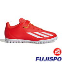 アディダス キッズ エックス クレイジーファスト CLUB H&L TF adidas 【サッカー・フットサル】 シューズ トレーニングシューズ トレシュー ジュニア Jr 子供 人工芝 ターフ ソーラーレッド×フットウェアホワイト×チームソーラーイエロー (IF0715)