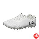 アスレタ ATHLETA Jr. 【サッカー・フットサル】 シューズ サッカースパイク ジュニア キッズ 子供 天然芝 人工芝 土 ホワイト (10021J-WHT)